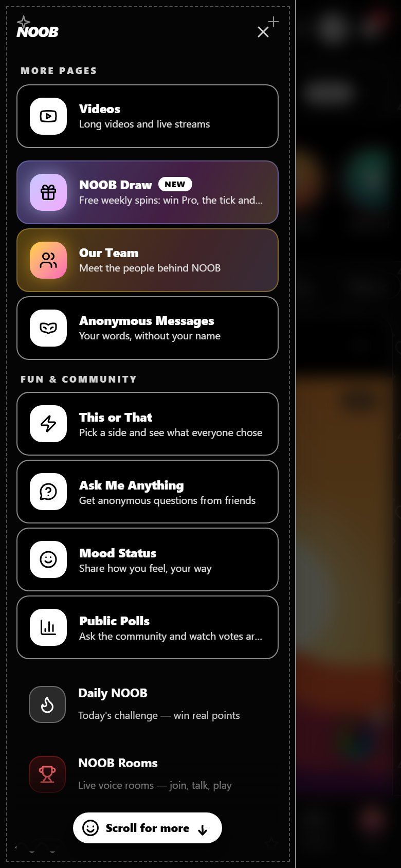 NOOB Videos on NOOB Socials